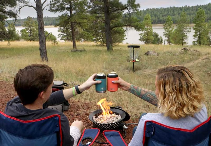 Flagstaff camping - cheers!