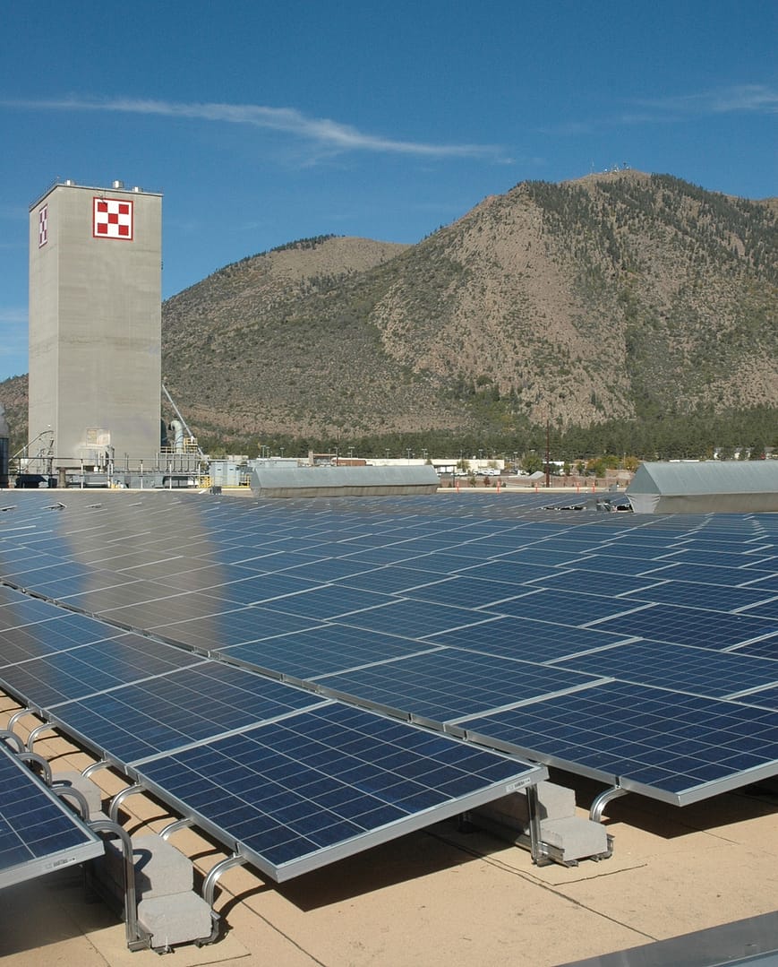 Purina plant solar in Flagstaff